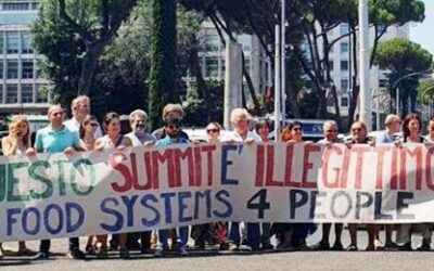 Josephine Grey speaks at the People’s Counter-Mobilization to Transform Corporate Food Systems