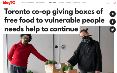 BlogTO Article – Jan 12, 2021