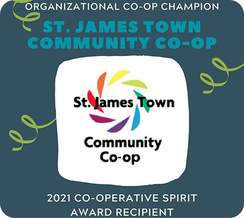 St. James Town Coop receives Organizational Co-operative Champion award!