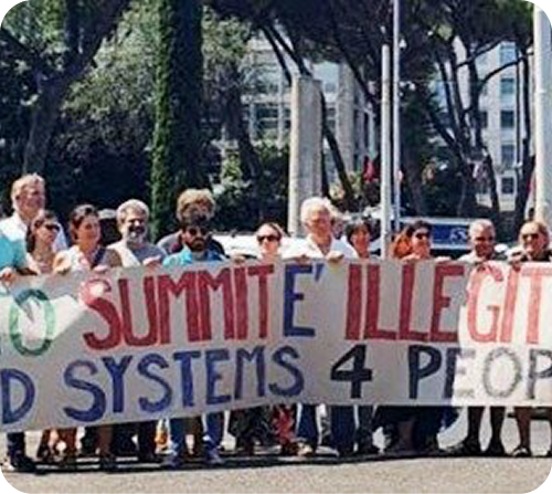 Josephine Grey speaks at the People’s Counter-Mobilization to Transform