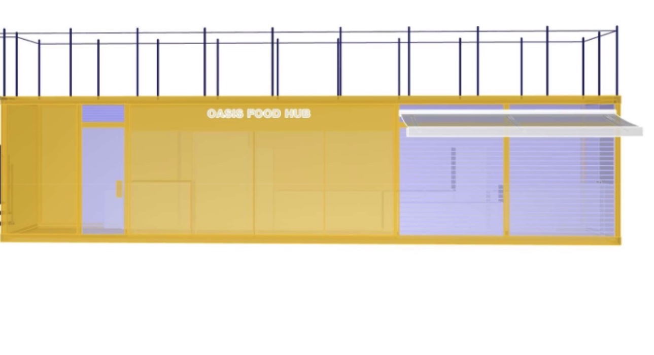 Shipping Container, kitchen & storage